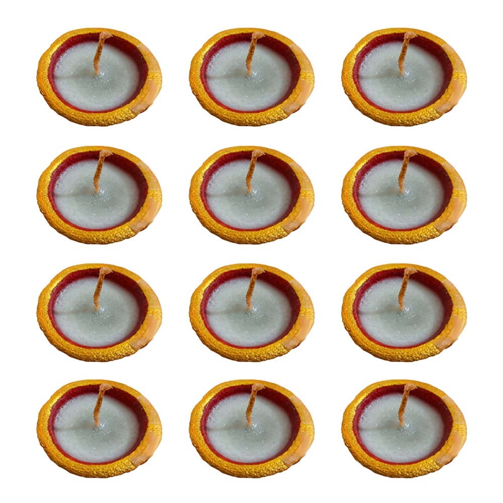 Panchgavya Floating Diya- Set Of 12