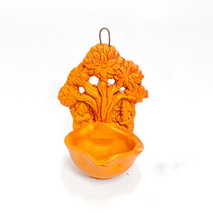 Mitti Tree Shape Hanging Diya