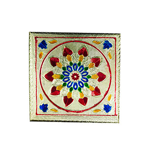 Minakari Pooja Chowki