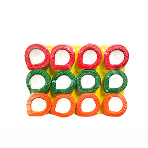Panchgavya Floating Diya Set Of 12