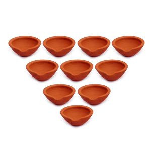 Mitti Diya (Regular) - Set of 10