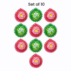 Designer Diye Set Of 10