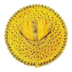 Laddu Gopal Dess Yellow