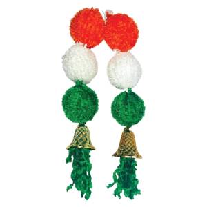 Tricolor Fur Balls (Pack of 2)