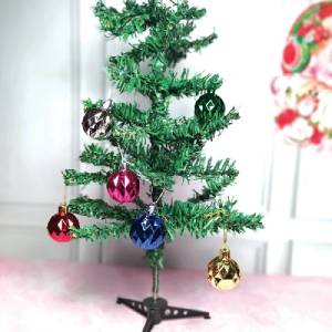 Glossy Shining Plastic Balls (Pack of 6)