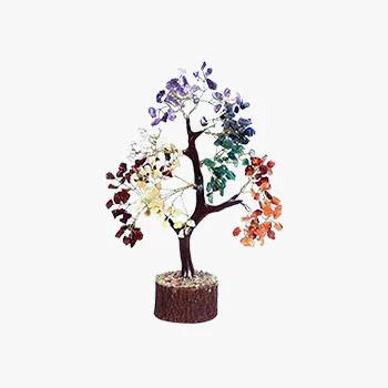Seven Chakra Crystal Tree
